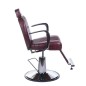 Fotel barberski OLAF BH-3273 Wiśniowy