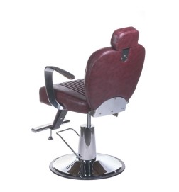 Fotel barberski OLAF BH-3273 Wiśniowy