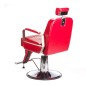 Fotel barberski HOMER BH-31237 Czerwony