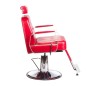 Fotel barberski HOMER BH-31237 Czerwony