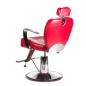 Fotel barberski OLAF BH-3273 Czerwony