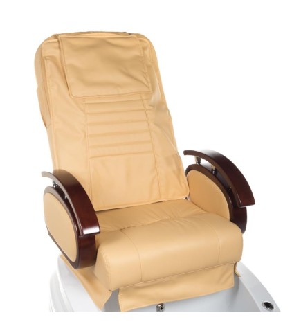 Fotel do pedicure z masażem BR-2307 Beżowy