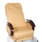 Fotel do pedicure z masażem BR-2307 Beżowy