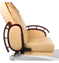 Fotel do pedicure z masażem BR-2307 Beżowy