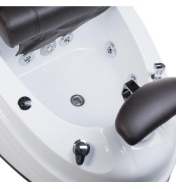 Fotel do pedicure z masażem BR-2307 Brązowy