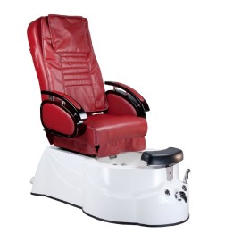 Fotel do pedicure z masażem BR-3820D Bordowy