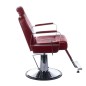 Fotel barberski HOMER BH-31237 Wiśniowy