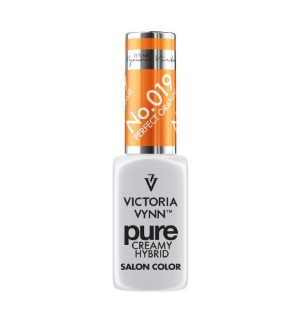 Lakier Hybrydowy Victoria Vynn Pure Creamy Hybrid No.019 Perfect Orange 8ml