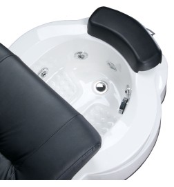 Fotel do pedicure z masażem BR-3820D Czarny