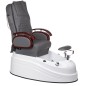 Fotel do pedicure z masażem BR-2307 Szary