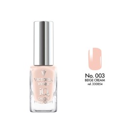 Lakier do Paznokci Klasyczny IQ Salon Nail Polish 003 Beige Cream 9ml