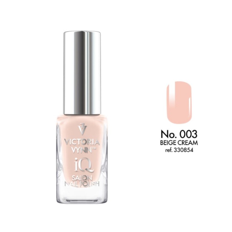 Lakier do Paznokci Klasyczny IQ Salon Nail Polish 003 Beige Cream 9ml