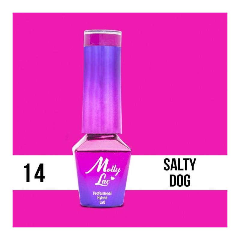 Lakier Hybrydowy MollyLac Coctails & Drinks Salty Dog Nr.14 5ml