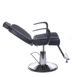 Fotel barberski OLAF BH-3273 Czarny