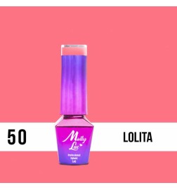 Lakier Hybrydowy MollyLac Inspired by You Lolita Nr.50 5ml