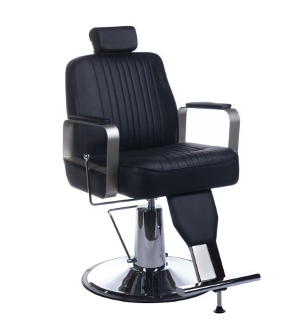 Fotel barberski HOMER BH-31237 Czarny