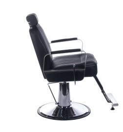 Fotel barberski HOMER BH-31237 Czarny