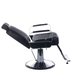 Fotel barberski HOMER BH-31237 Czarny