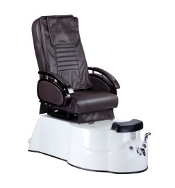 Fotel do pedicure z masażem BR-3820D Brązowy