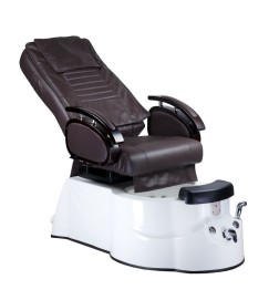 Fotel do pedicure z masażem BR-3820D Brązowy