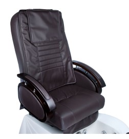 Fotel do pedicure z masażem BR-3820D Brązowy