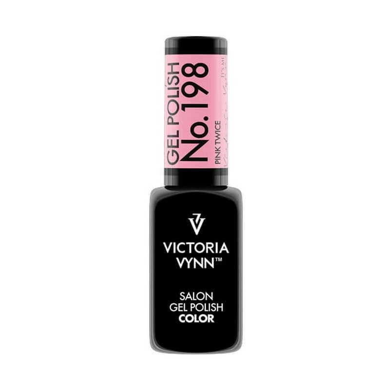 Lakier Hybrydowy Victoria Vynn Gel Polish No.198 Pink Twice 8ml