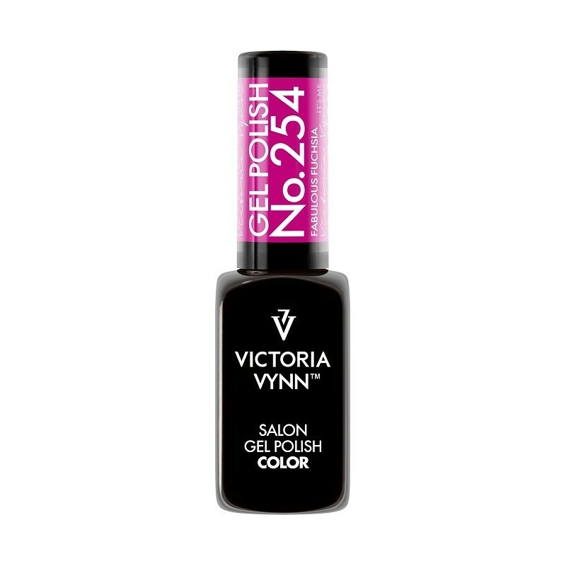 Lakier Hybrydowy Victoria Vynn Gel Polish No.254 Fabulous Fuchsia 8ml