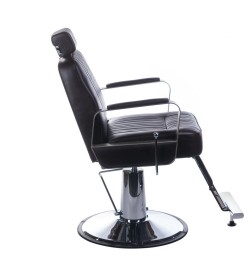 Fotel barberski HOMER BH-31237 Brązowy