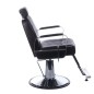 Fotel barberski HOMER BH-31237 Brązowy