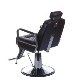 Fotel barberski HOMER BH-31237 Brązowy