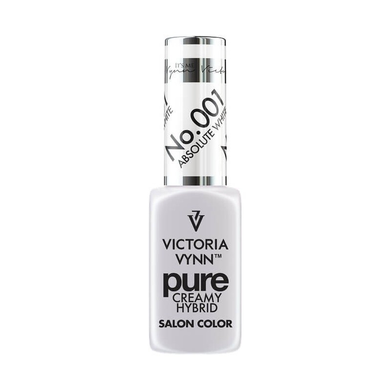 Lakier Hybrydowy Victoria Vynn Pure Creamy Hybrid No.001 Absolute White 8ml