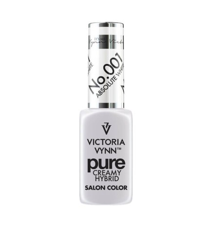 Lakier Hybrydowy Victoria Vynn Pure Creamy Hybrid No.001 Absolute White 8ml