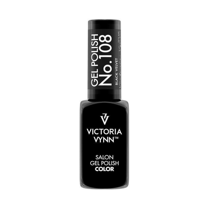 Lakier Hybrydowy Victoria Vynn Gel Polish No.108 Black Velvet 8ml