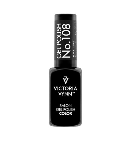 Lakier Hybrydowy Victoria Vynn Gel Polish No.108 Black Velvet 8ml