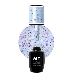 Lakier Hybrydowy MyLaq M785 My Blue Dots 5ml