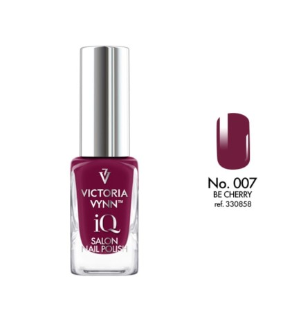 Lakier do Paznokci Klasyczny IQ Salon Nail Polish 007 Be Cherry 9ml