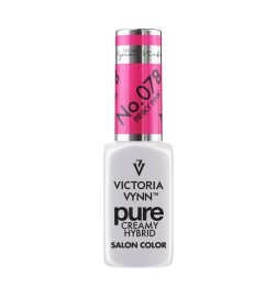 Lakier Hybrydowy Victoria Vynn Pure Creamy Hybrid No.078 Pinky Pink 8ml