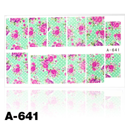 Nakalejki Wodne Do Paznokci A - 641