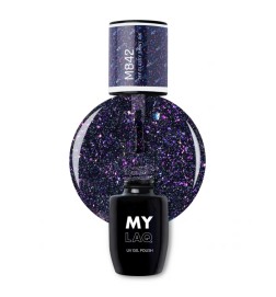 Lakier Hybrydowy MyLaq M842 My Classy Shiny Ink 5ml