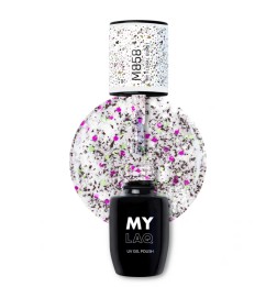 Lakier Hybrydowy MyLaq M858 My Floral Burst 5ml