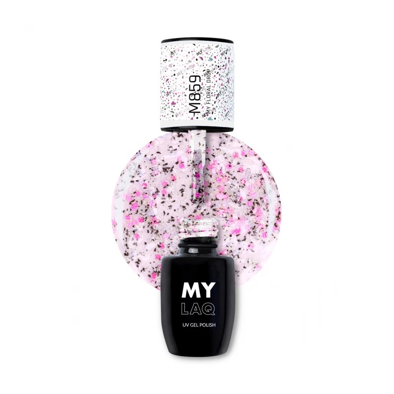 Lakier Hybrydowy MyLaq M859 My Floral Drop 5ml