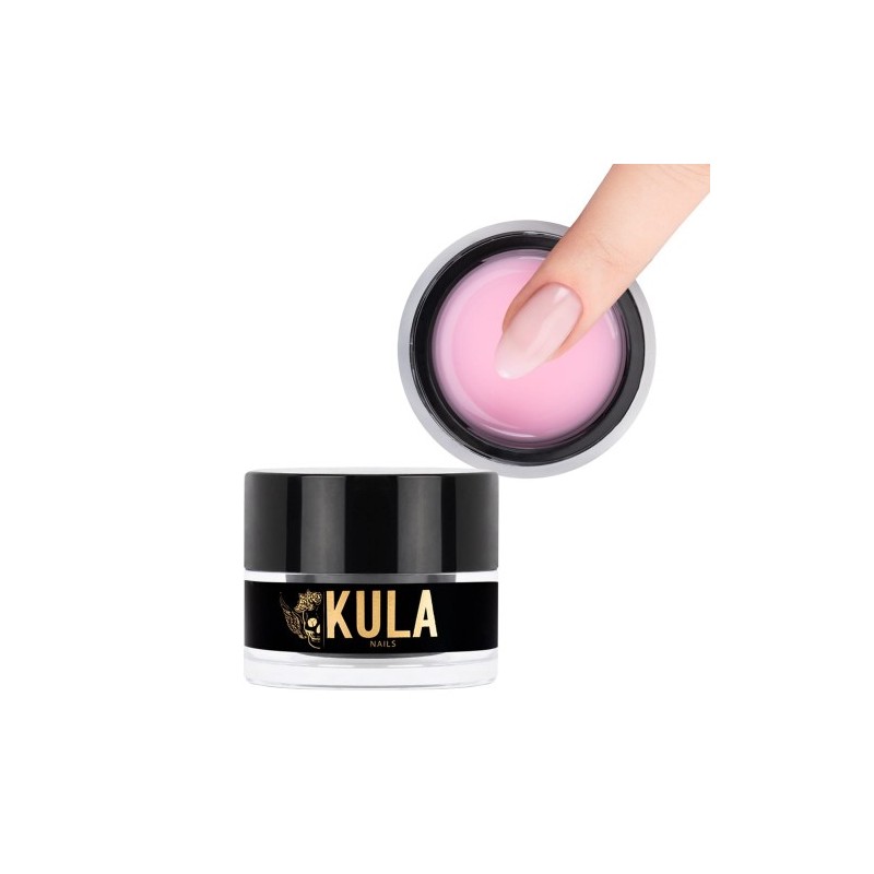 Żel do Paznokci Budujący Baby Pink Builder Gel Kula Nails 15g