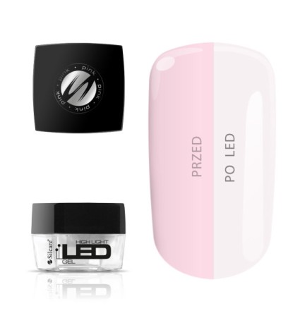 Żel High Light LED French Pink 30g