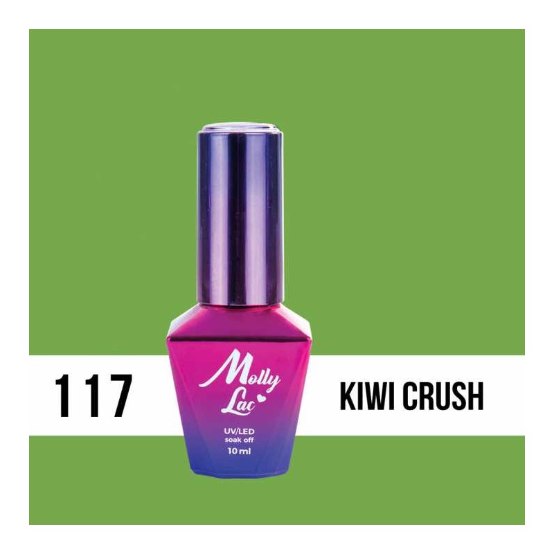 Lakier Hybrydowy MollyLac Welcome to Ibiza Kiwi Crush Nr.117 10ml