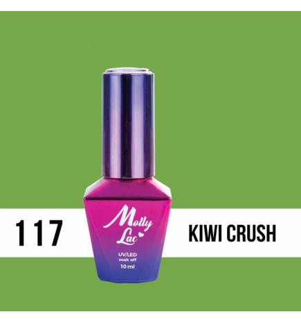 Lakier Hybrydowy MollyLac Welcome to Ibiza Kiwi Crush Nr.117 10ml