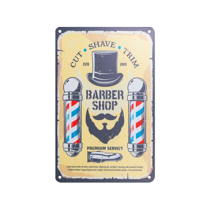 Tablica Ozdobna Barber B018