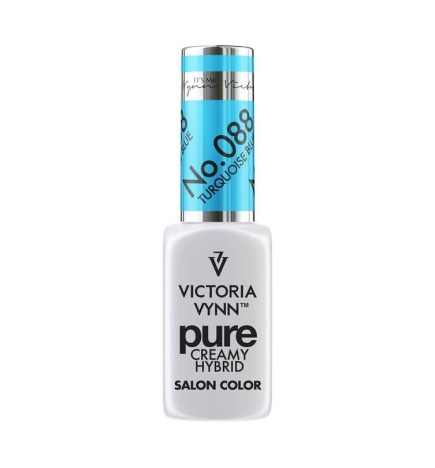 Lakier Hybrydowy Victoria Vynn Pure Creamy Hybrid No.088 Turquoise Blue 8ml