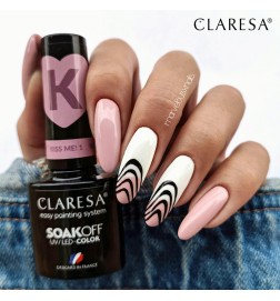 Claresa - Żel Do Zdobień Paint Gel Black 5 Ml