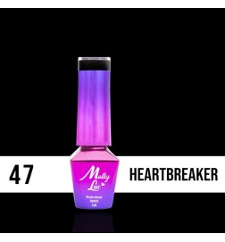 Lakier Hybrydowy MollyLac Elite Woman Heartbreaker Nr.47 5ml