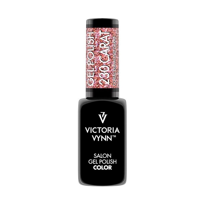 Lakier Hybrydowy Victoria Vynn Gel Polish No.230 Carat Coral Diamond 8ml